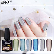 Elite99 10ml 5D Cat Eye Gel Polish Soak Off UV LED Gel Varnish Nail Primer Magnetic Wide Line Cat Eye Gel Nail Polish Top Base 2024 - buy cheap