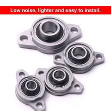 4Pcs Aluminium Alloy KFL001 12mm Bore Diameter Shaft Support Flange Pillow Block Bearing Linear Bearing KFL Series 2024 - buy cheap