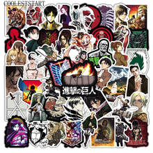 10/50Pcs/set Japan Anime Attack On Titan Stickers For Motorcycle Skateboard Bicycle Laptop Phone Guitar Not Repeating Pegatinas 2024 - buy cheap
