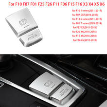 Interruptor de freno de estacionamiento, pegatinas de cubierta de botón P para BMW F10, F07, F01, F25, F26, F11, F06, F15, F16, X3, X4, X5, X6 2024 - compra barato