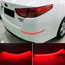 2PCS LED Reflector For kia Optima K5 2014 2015 Car Tail Light Rear Bumper Light Fog Lamp Brake Light Turn Signal 2024 - buy cheap