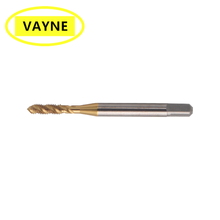 VAYNE HSSE Metric Spiral Fluted Taps  with Tin Coated M4*0.7 and machine used Fine Thread screw chip tap M4*0.5 M4/M5/M6*0.35 2024 - buy cheap