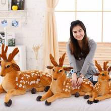 Peluche de Animal gigante para niños, almohada suave Kawaii de ciervo, jirafa, regalo, 1 unidad 2024 - compra barato