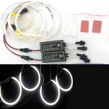 4x131mm White CCFL LED Angel Eyes Halo Rings Lighting Headlight Lamp for BMW E36 E46 E39 E38 2024 - buy cheap