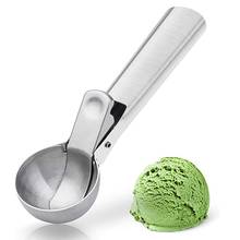 2021 Hot sell New Ice Cream Scoops Stacks Stainless Steel Digger Fruit Non-Stick Spoon Kitchen Tools For Home Cake Tool 2024 - buy cheap