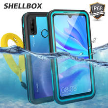 SHELLBOX-funda impermeable para Huawei P30 Lite, P30 Pro, 360, a prueba de golpes, P40 Pro, P20 Pro, P20 Lite, transparente 2024 - compra barato