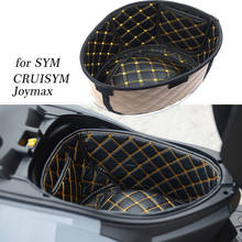 Motorcycle Storage Box Leather Rear Trunk Cargo Liner Protector Accessories for SYM JOYMAX Z300 CRUISYM 150 180 300 FNX150 2024 - buy cheap