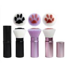 Novo inovador gato garra pata maquiagem escova fundação gato escova longa duração corretivo blush ferramenta de beleza pincéis de maquiagem ferramenta 40p 2024 - compre barato