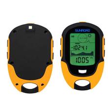 SUNROAD-brújula multifuncional de mano con USB, altímetro, barómetro, reloj Digital, rastreador de navegación GPS, herramienta Localizadora de brújula deportiva 2024 - compra barato