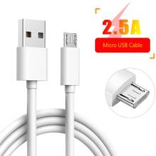 Cable Micro USB 2A Microusb cargador de datos de carga rápida Cable de datos Kabel para Xiaomi Redmi Note 5 4 Pro 6A 6 Plus 2024 - compra barato