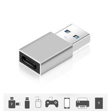 Мини-usb адаптер Внешний на Тип C OTG разъем адаптер USB 3,0 Мужской USB C кабель USB 3,1 type C адаптер новый для Macbook 2024 - купить недорого