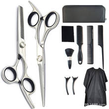 11pcs Professional Hairdresser Scissors Set Hair Scissors Hairdressing Thinning Scissors Hair Cutter Comb For Salon Barbers Use 2024 - buy cheap