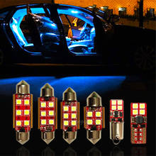 Kit de lâmpadas led interna para vw volkswagen touareg 7l 7p 2005-2011, luz canbus, sem erro, mapa de porta, espelho, porta-malas 2024 - compre barato