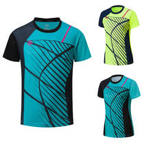 2019 New Quick dry Badminton shirts Men / Women,Table Tennis shirts,sports Running t-shirt,Fitness Gym Tennis shirts shorts A123 2024 - buy cheap