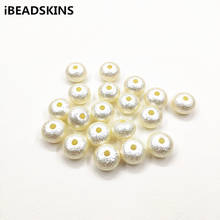 ¡Nueva llegada! Cuentas de perlas de imitación con efecto arrugado para collar, piezas de pendientes, joyería hecha a mano DIY, 14x9mm, 500 Uds. 2024 - compra barato