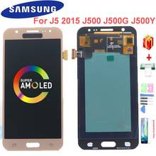 Super AMOLED J5 LCD Display For Samsung Galaxy J5 2015 J500 J500Y J500FN J500M J500G LCD Display Touch Screen Digitizer Assembly 2024 - buy cheap