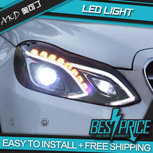 AKD Car Styling Head Lamp for W212 Headlights 2013-2016 W211 E200 E300 E260 LED Headlight LED DRL Hid Bi Xenon Auto Accessories 2024 - buy cheap