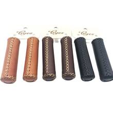 Taiwan Gyes Grips  Bicycle Handlebar Grips  Cow Leather grips with 125mm MTB Grips 2024 - buy cheap