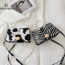 Vintage Women PU Leather Print Shoulder Bag Casual Ladies Chain Messenger Fashion Cell Phone Crossbody Flap Bag 2024 - buy cheap