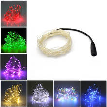 DC 12V Waterproof LED String Lights 10M 5M Silver Wire Fairy Light Garland for Home Christmas Wedding Party Holiday Decoration 2024 - buy cheap