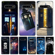 Caixa Tardis Doctor Who Caso Tampa Do Telefone Para Samsung Galaxy A51 A71 A50 A10 A20E A30 A40 A70 M30S A01 A21 A6 A7 A8 A9 Plus + Coque 2024 - compre barato