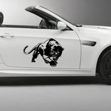 Lovely Fiery Wild Panther Hunting Auto Sticker Vinyl Decal Decorate Sticker Auto Products 2024 - buy cheap