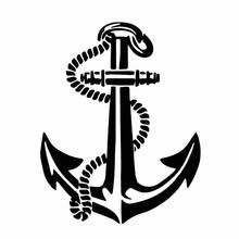 Dawasaru Ship Boat Anchor Rope Car Sticker Sunscreen Personalized Decal Laptop Truck Motorcycle Auto Accessories PVC,15cm*12cm 2024 - buy cheap
