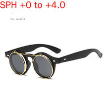 2020 Flip Round Bifocal Reading Glasses Hyperopia Diopter 1.0 To 4.0 Presbyopia Eyeglasses Prescription sunglasses UV400 NX 2024 - buy cheap