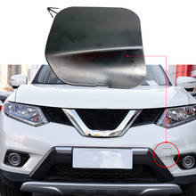 Capa de gancho para nissan rogue t32 preto pára-choques reboque capa de gancho de reboque dianteiro para nissan x-trail 2008-2014 2015 2016 2017 2024 - compre barato