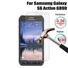 Protector de pantalla de vidrio templado para Samsung Galaxy S6 Active G890, Protector frontal de 0,26mm, película protectora Ultra transparente 2024 - compra barato
