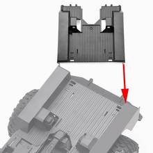 Cubierta de rueda trasera integrada para TRX-4, cubierta de cubo trasero TRX4, suelo de cubo trasero, suelo trasero, compartimento trasero G156B 2024 - compra barato