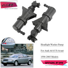 For AUDI A6 C5 1997 1998 1999 2000 2001 2002 2003 Headlight Washer Nozzle Pump Headlamp Water Spray Jet Actuator Left = Right 2024 - buy cheap