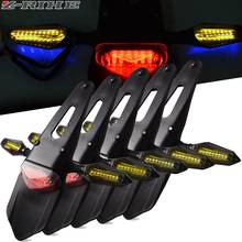 Motorcycle accessories LED Tail Light&Rear Fender Stop Enduro taillight MX Trail Supermoto FOR CR EXC WRF 250 400 426 450 2024 - buy cheap