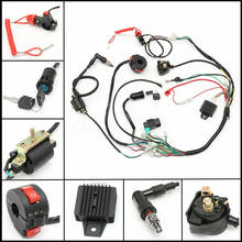 Arnés de cableado de 50, 70, 90cc, 110cc, 125cc, bobina de solenoide CDI, Quad Dirt Bike, ATV, accesorios para coche, envío directo 2024 - compra barato