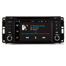 Radio Estéreo con GPS para coche, reproductor Multimedia con sistema Android 2008, DVD, Bluetooth, para Jeep Commander 2011-8,0 2024 - compra barato