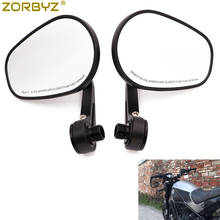 Zorbyz-espelho retrovisor cnc preto e oval para benelli leoncino, faixa interna, retrovisor, 500, 502c, 752s, bn600, bn300 2024 - compre barato