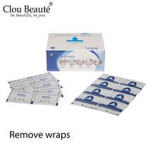 Clou Beaute 200pcs/box Nail Degreaser Lint-Free Wipes Napkin Gel Polish Remover Nail Pedicure Tool Easy Remove Soak Off Nail Gel 2024 - buy cheap