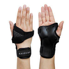 1 par de proteção de pulso para mão, esportes, longboard, mão, braço protetor, protetor de pulso 2024 - compre barato