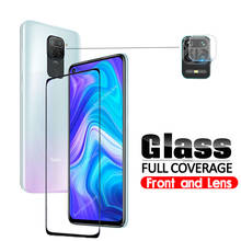 Cristal protector 2 en 1 para xiaomi redmi note 9, cristal protector para lente de cámara, película protectora de pantalla para redmi note 9 pro max note 9 s 9 s 2024 - compra barato