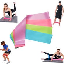 Gym Yoga Exercise Bands Rubber Loop Handle Resistance Training Physical Therapy Workouts Fitness Circle Strength Pilates Sport 2024 - buy cheap