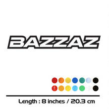 2X New Motorcycle sticker bike Fuel tank Wheels helmet fairing Luggage MOTO car accessories reflective decal For KAWASAKI BAZZAZ 2024 - buy cheap