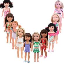 Suitable For 14 Inch Doll Sexy And Nice Swimsuit Accessories For Baby Birthday Festival Christmas Gift 2024 - buy cheap
