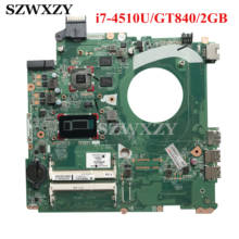 For HP 15-P Laptop Motherboard DAY11AMB6E0 766472-001 766472-501 766472-601 i7-4510U DDR3 GT 840 2GB Full Tested 2024 - buy cheap