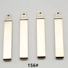 Xieaili oem 30 peças 156 # lâmina de metal sem cortes com flip remoto para kia k5 para hyundai verna k288 2024 - compre barato