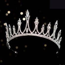 Luxury Rhinestone Crystal Bridal Tiaras Wedding Crown Party Headband Women Diadem Pageant Princess Hair Jewelry Hair Accessories 2024 - buy cheap