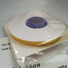 10 rollos de cintas para impresora, TM-1106Y de núcleo de etiquetas (6mm + amarillo) para máquina de escritura electrónica mk1500,m-1pro IV,mk2600,mk1500,m-11 2024 - compra barato
