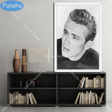 Art Poster Jame Dean Hot Movie Star Posters and Prints Wall Art Decoration Canvas Painting for Kids Room Home art decor 2024 - buy cheap
