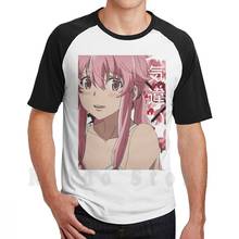 Yuno Gasai-Mirai Nikki T Shirt Cotton Men Diy Print Cool Tee Anime Kawaii Mirainikki Futurediary Yuno Yandere 2024 - buy cheap