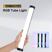 Vectorgear RGB Tube Light bi-color 2600K-6000K LED RGB Photography Lighting Tube Handheld Stick CCT HSL Photo Video Camera Light 2024 - buy cheap