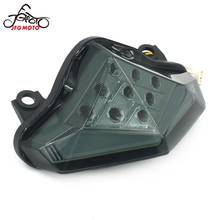 Luz da cauda da motocicleta freio parar por sua vez luz de sinal integrado para kawasaki er6n ER-6N er 6n 2012 2013 2014 12 13 14 2024 - compre barato